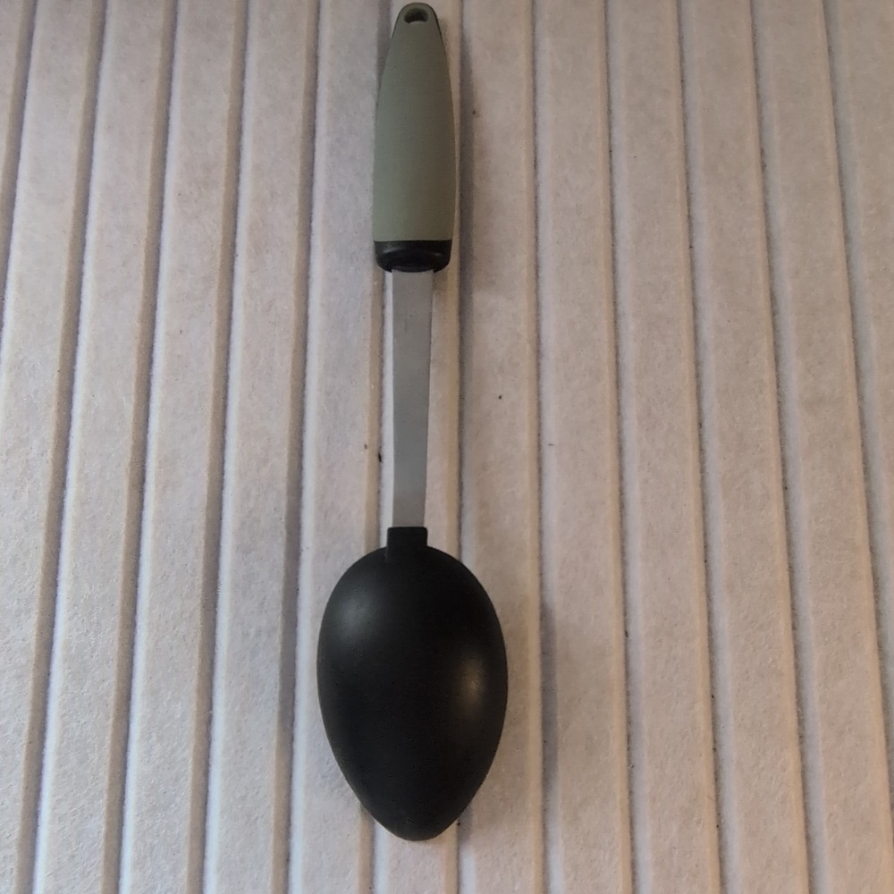 Disney Mickey Mouse Black Cooking Spoon Serving Spoon Chef Kitchen Utensil - Picture 4 of 4